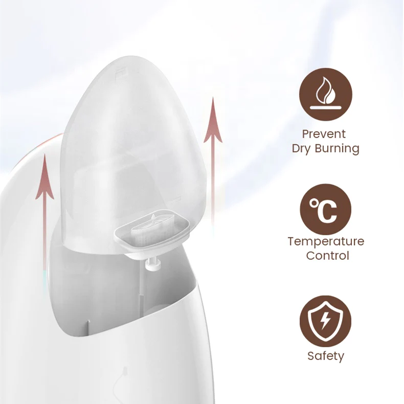 Moisturizer sprayer facial pore opening nano facial humidification hot steaming facials steamers