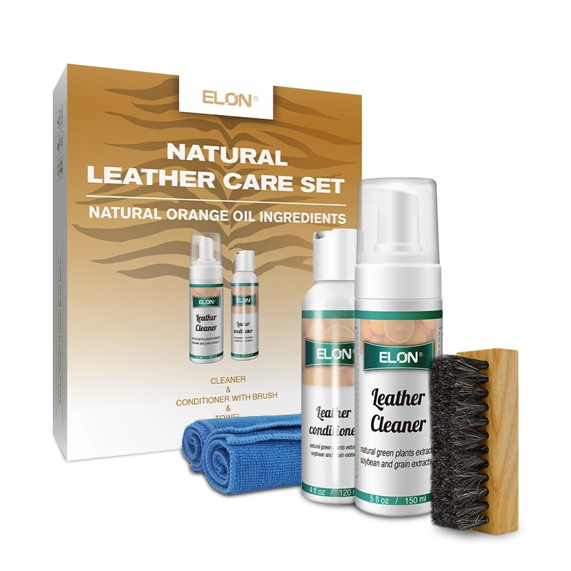 OEM Services Natural Ingredients leather care set leather cleaner and conditioner suitable for all types of leather
