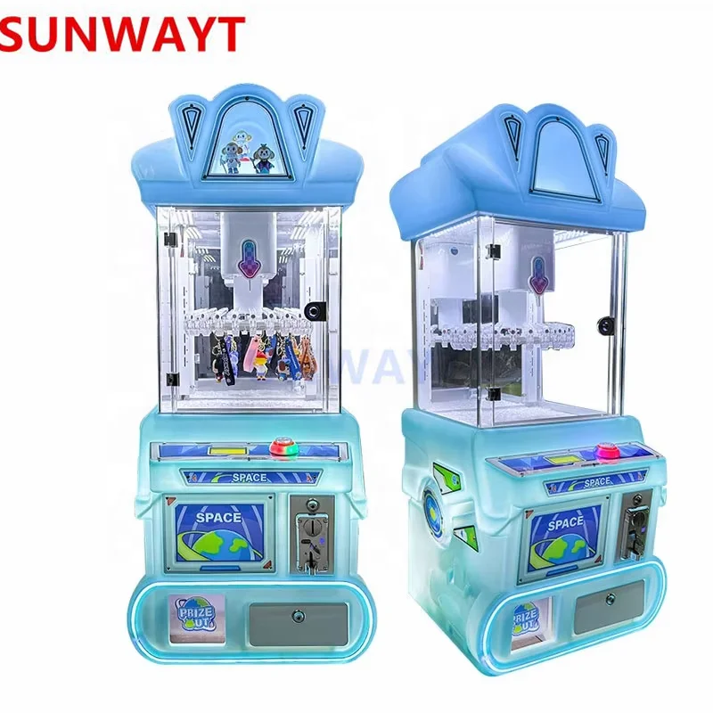 Indoor Amusement  Mini Claw Machine Coin Operated Clamp Prize Arcade Machine Capsule Vending Game machine