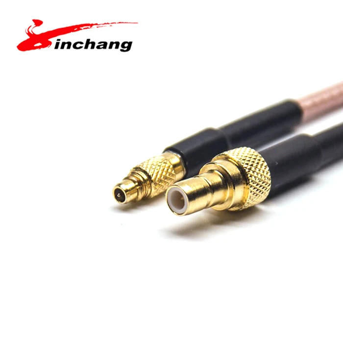 Customized RG174 MMCX To SMA Female Connector  Extension RF Cable  Coaxial Cable Assembly
