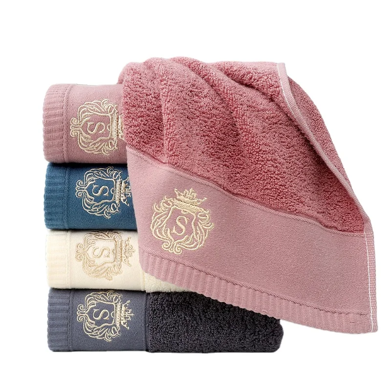 Factory Wholesale facial Towel Bamboo Fiber Soft, Absorbent, Durable, No Hair Loss Organic Bamboo Turban towel High-grade