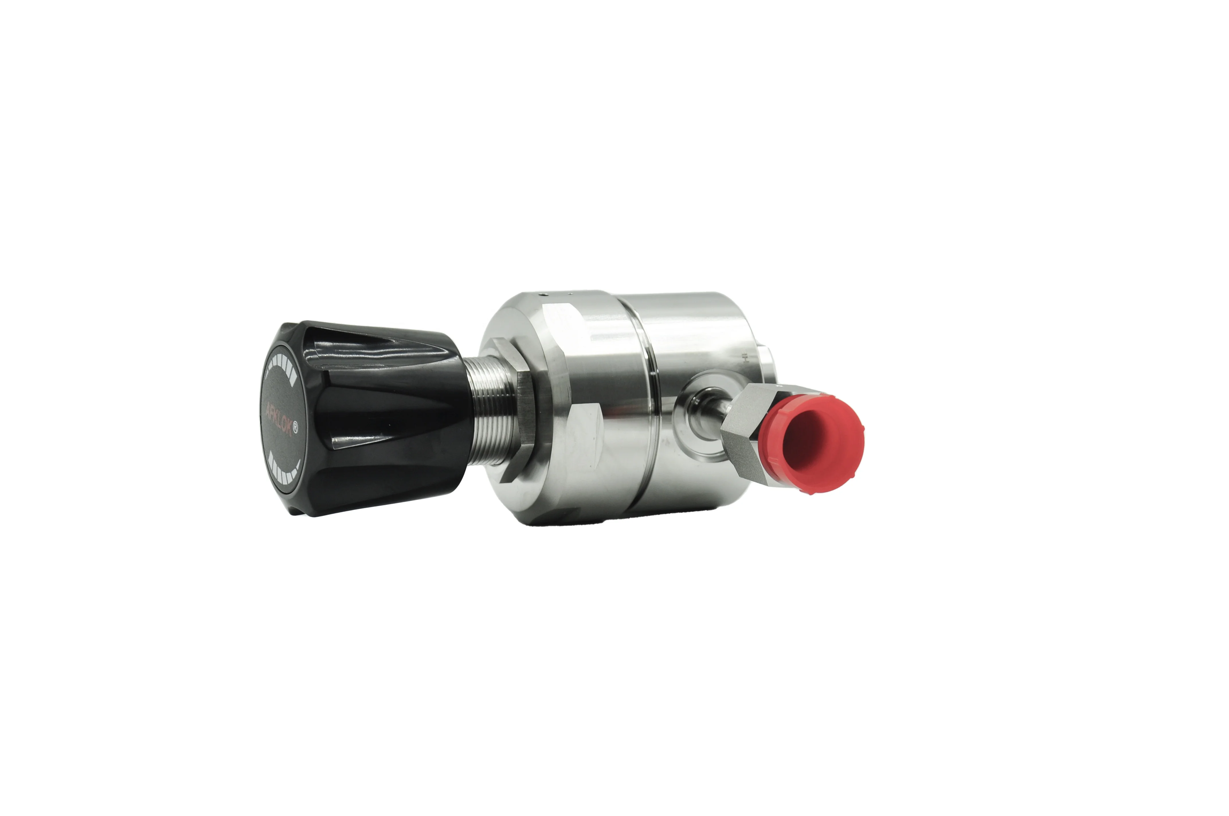 Ultra-High Purity Pressure Regulator Single Stage Diaphragm Structure Designed for High Temperature Fluid Applications