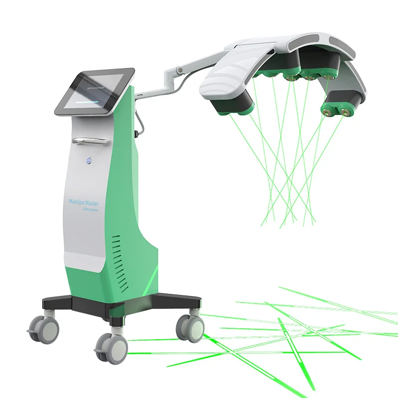 Newest Laser 532nm Emerald laser Safe and painless all-round laser scanning weight loss machine