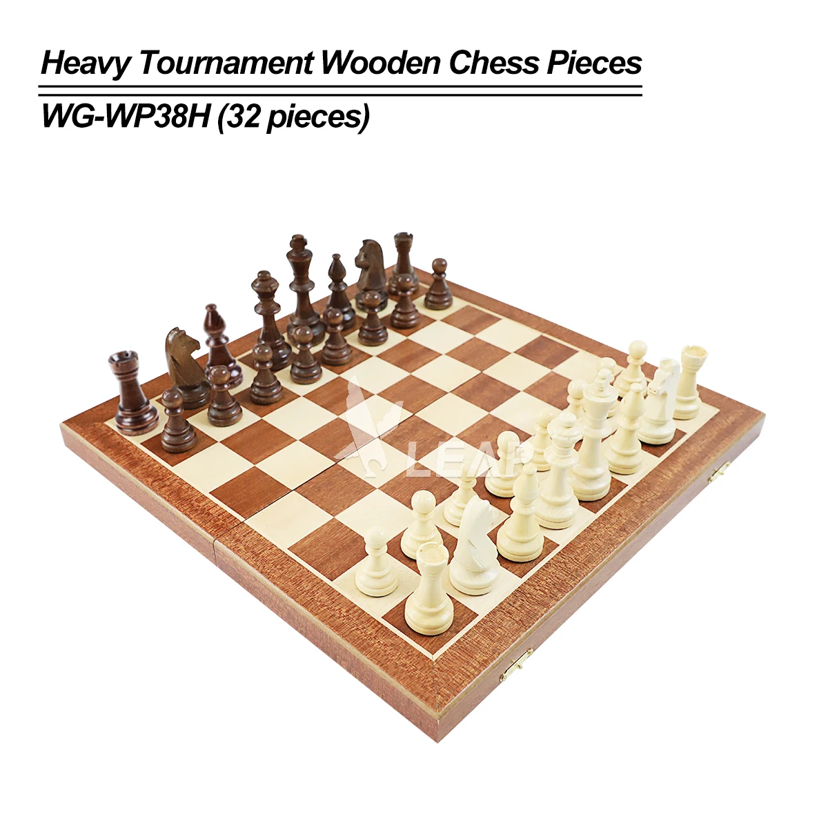 Factory direct sale 9.8 cm 3.8 inch heavy triple weighted chess king pieces tournament wooden ajedrez chess chess pieces