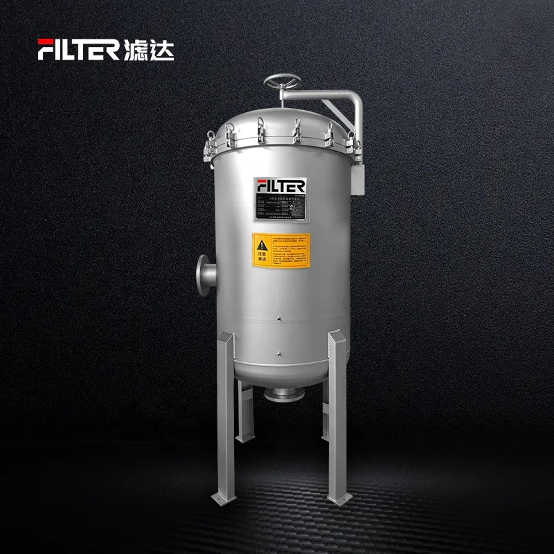 Made China Food And Beverage Micro Water Filtration SS 304 316L Single Multi Cartridge Filter Housing