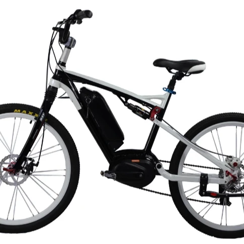 8V750W Electric Bicycle Motor Mid Conversion Kit with Li-ion Battery 48V 17.5AH and 2A   Charger