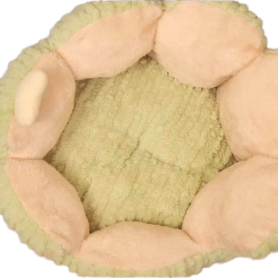 Cactus Four-Season Universal Pet Nest Winter Warm Semi-Enclosed Cat House Fabric PP Cotton Materials Small Animals Sleep