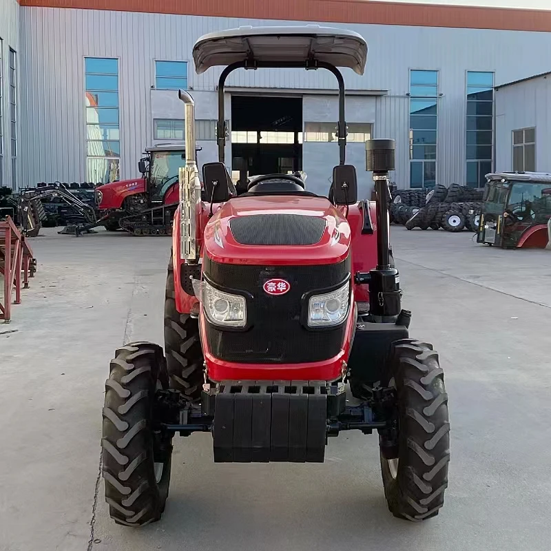 Китайский маленький трактор мощностью 80 л.с. 804 90 904 4WD с двигателем YTO и кабиной C