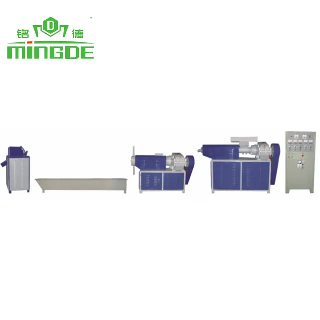  Hot sale plastic film bag electric control dry-wet waste pe/pp grain granules making machine