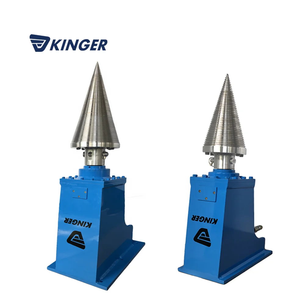 KINGER Hydraulic Log Splitter  manufacturer wood log splitter screw log splitter wood