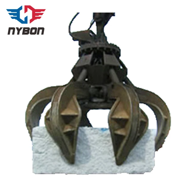 Crane Lifting Equipment Bulk Cargo Stone Electric Hydraulic Clamshell Grab Bucket