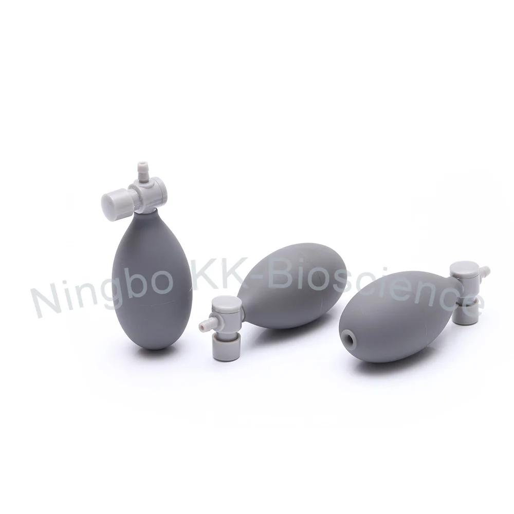 Blood Pressure Bulb for Medical Instrument Accessories  with Valve  Medical rubber bulb for air suction Rubber  pump