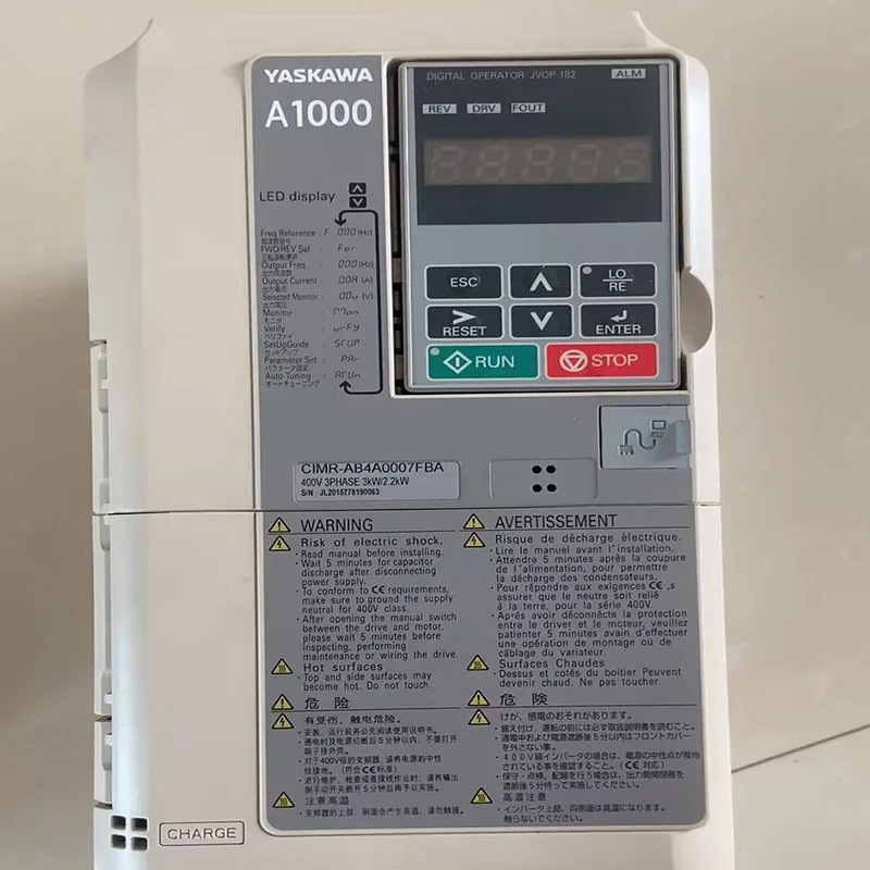 Original Yaskawa A1000 series VFD  CIMR-AB2A0008FAA 1.5kw/1.1kw with good price
