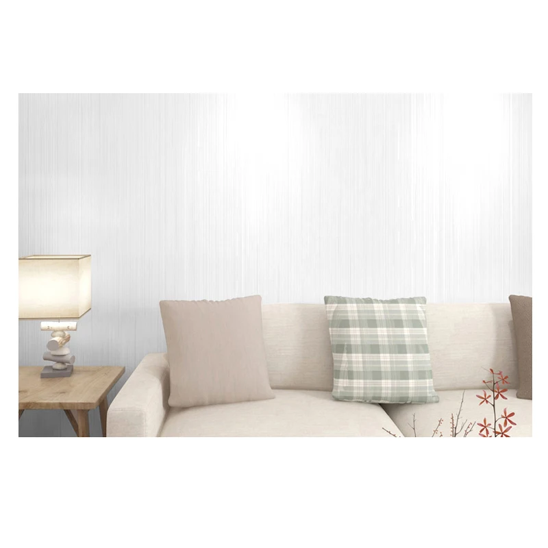 Vertical stripe non-woven wallpaper living room bedroom interior wall decoration wallpaper hotel office wallpaper