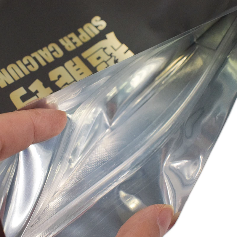 Customized Printed Aluminum Foil Grease Proofing Pouch Meats Package Coffee Bean Tea Beef Plastic Small Bags for Packaging