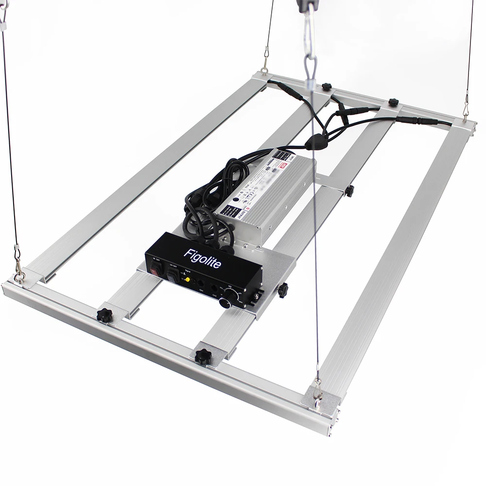 APP smart controller 320W Original LM301H EVO led grow light 4 bars full spectrum for hydroponic