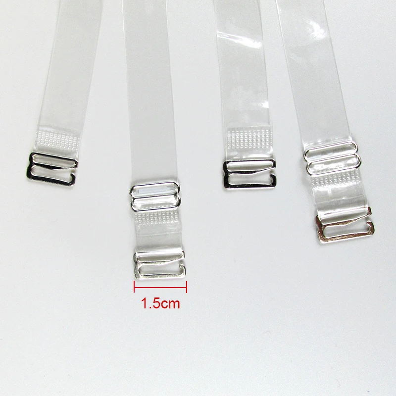 New Arrival transparent adjustable elastic shoulder bra transparent replacement shoulder strap