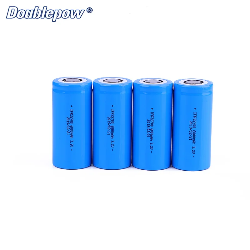 High capacity 6000mAh 3C discharge 3.2V rechargeable battery ifr 32700 lifepo4 battery