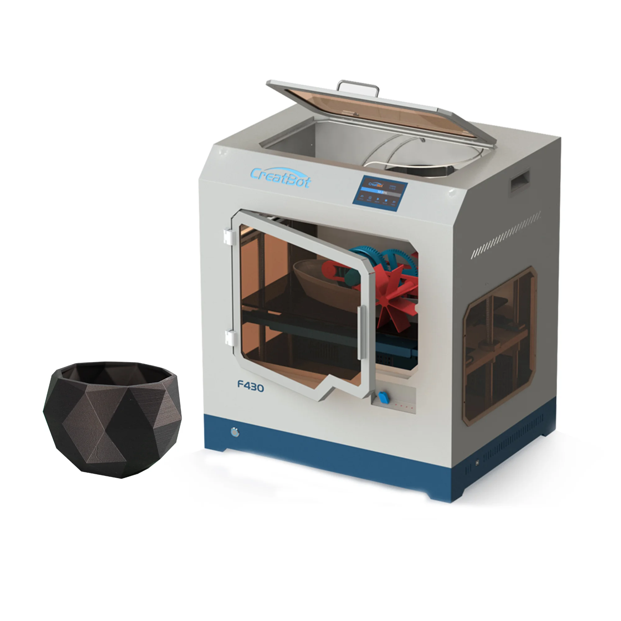 CreatBot F430 Professional  impresora 3D  print abs carbon fiber   large industrial 3D printer for ABS PEEK