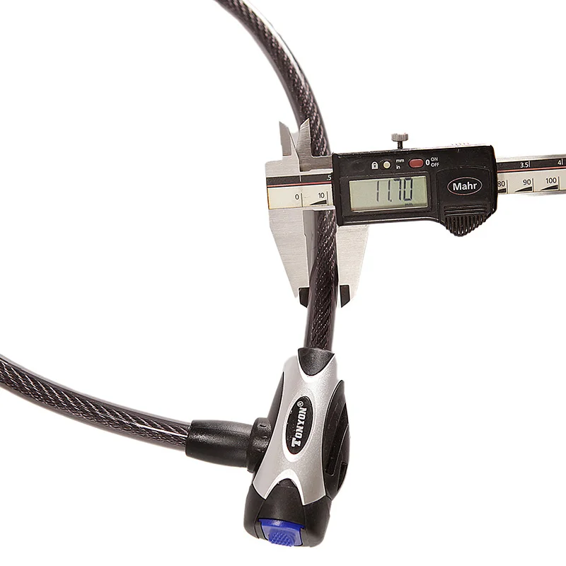 TONYON High security anti theft cable with lock bicycle lock cable cycle lock bicycle