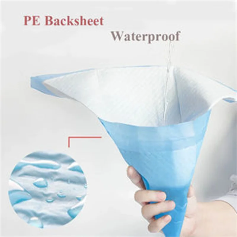 Highly absorbent disposable dog training pad