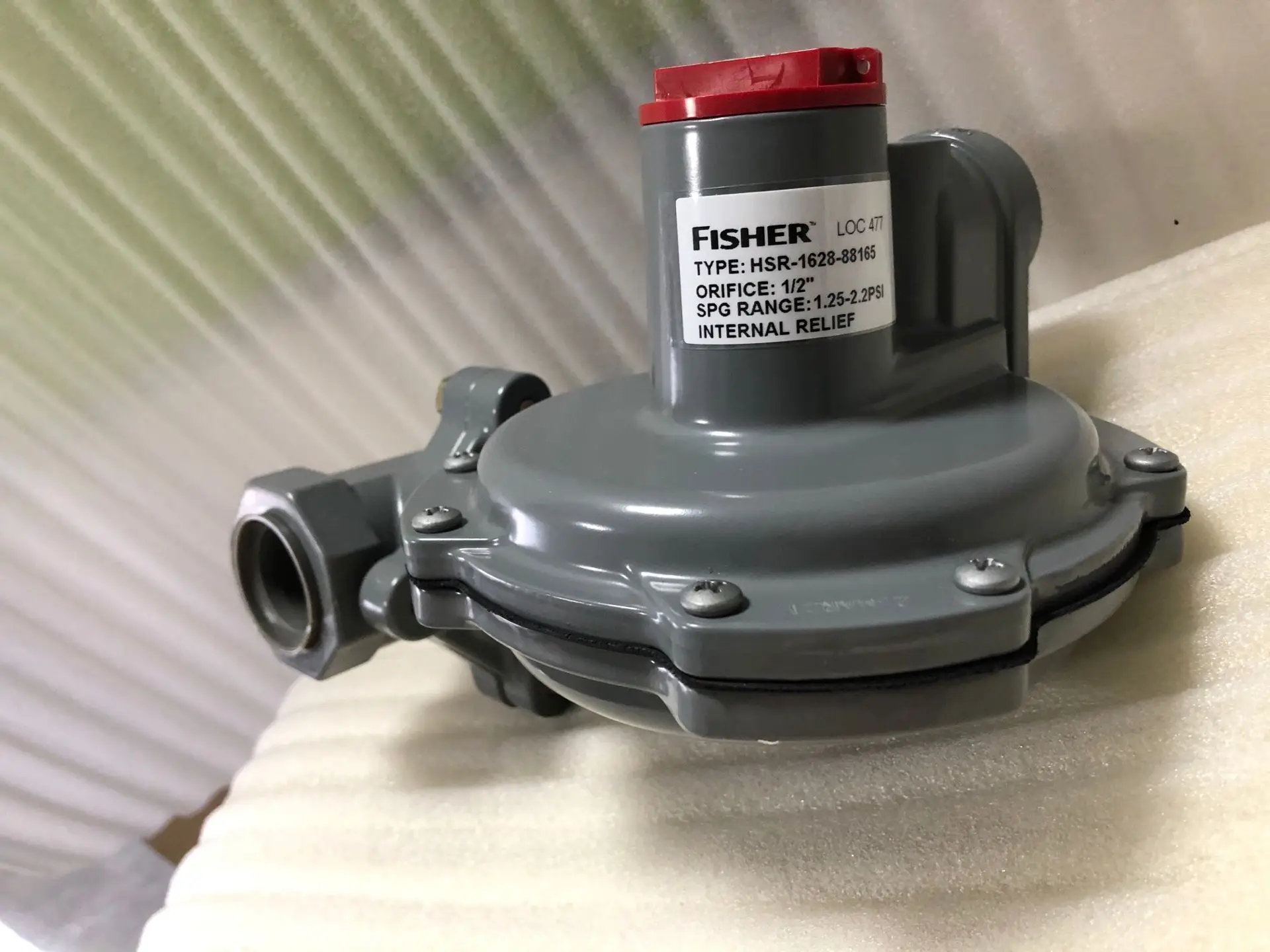 Fi-sher 627 Series Industrial Regulators for Pressure