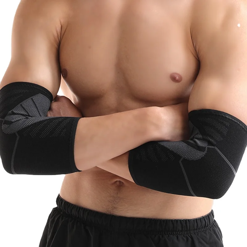 Compression Sleeve Arm Support Elastic Sleeve Breathable Elbow Brace for Sports Reduce Joint Pain