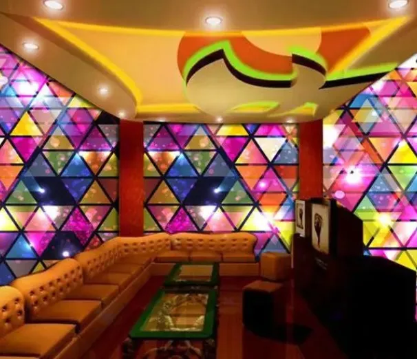 wallpaper dealers KTV karaoke bar entertainment mural decoration wallpaper