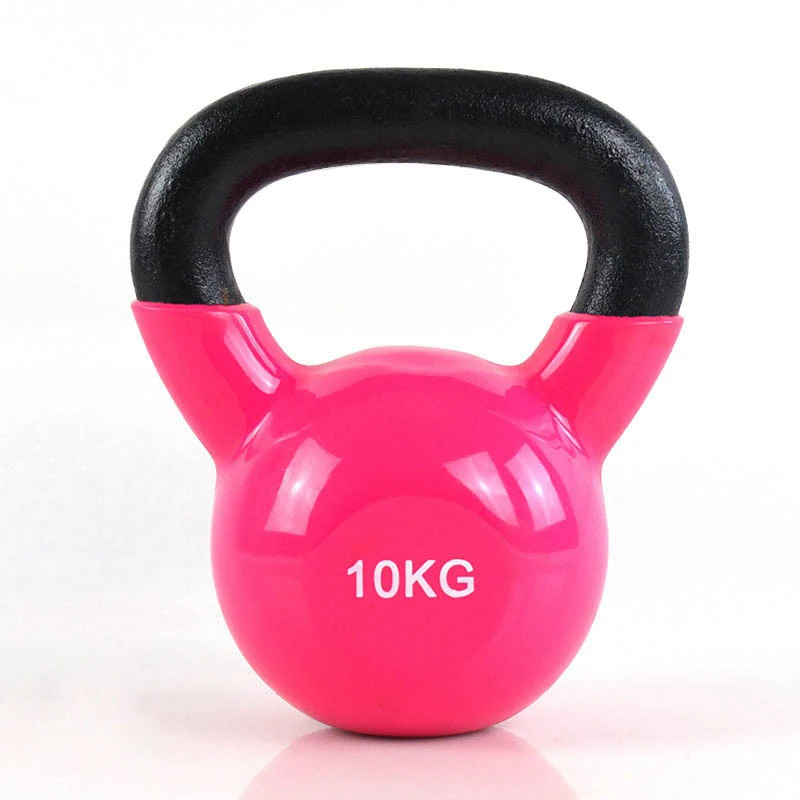 Fitness exercise sports powder coated cast iron chinese kettlebell for home and gym used