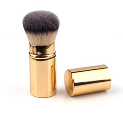 2022 New Style 30mm Single blush brush  Soft Hair Face Powder Makeup Brush custom logo Kabuki Brush