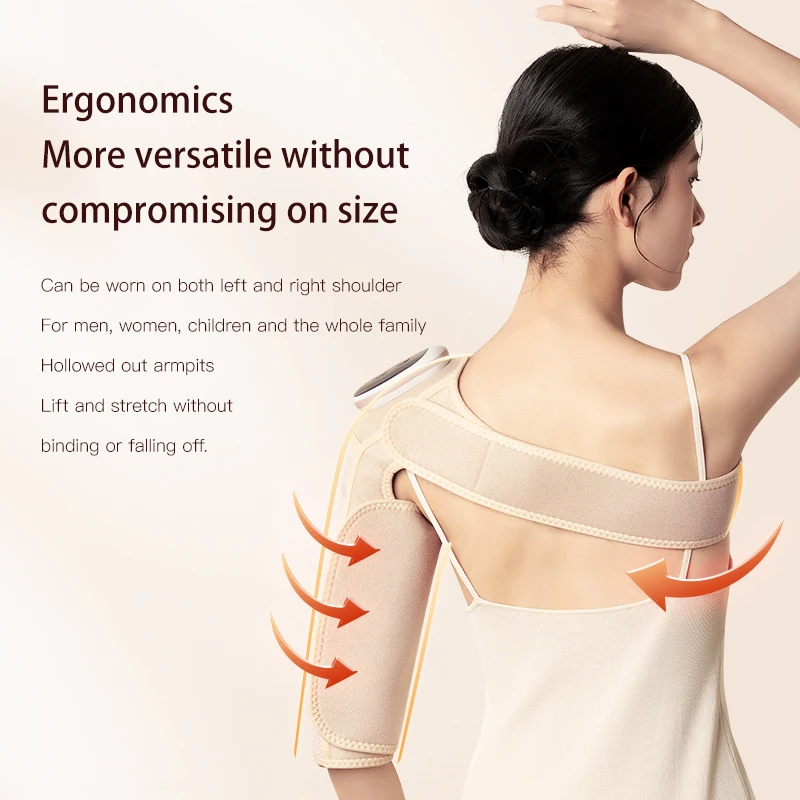 Tech Love Air Compression Knee Shoulder Universal Massage Machine Circulation Exerciser Heating Pressure Air Care Leg Massager