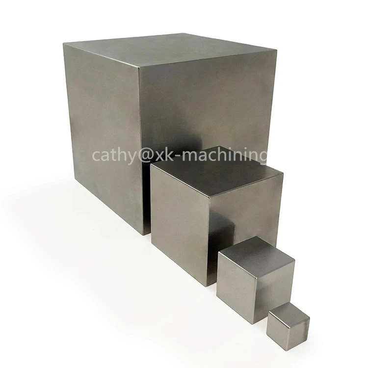XinKang Hot Sale Tungsten Metal Cubes 99.95% Pure Tungsten W 10mm for Elements Collection