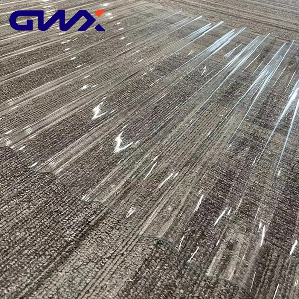 Factory Price Polycarbonate Corrugated Sheet for Greenhouse PC Roofing Panel 1.2mm Corrugated Polycarbonate Coloured Sheet