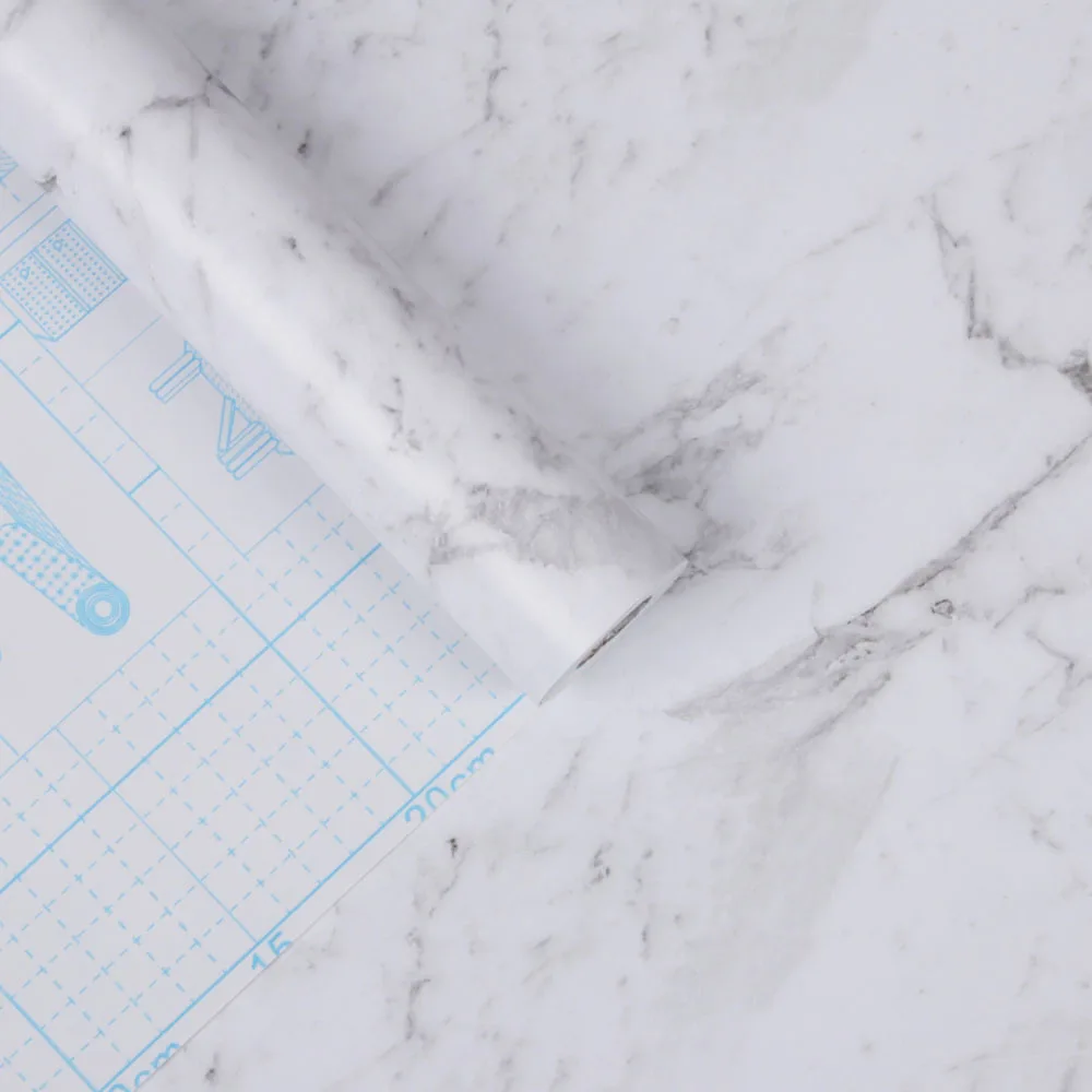 Jinyi Marble Pattern Waterproof Peel And Stick Self Adhesive Makeover Remake Sheet Contact Paper Home Decor Film