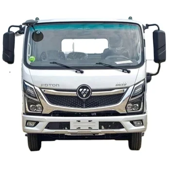 Foton 6 Tons Load Weight 3.8 Meters Cargo Box Diesel Engine Left Drive Light Flat Truck(131)
