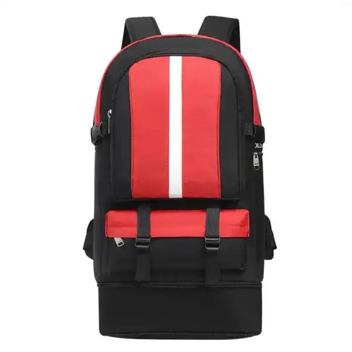 Mountaineering travel rucksack leisure bag backpack customized black excellent 40l climbing camping hiking backpack
