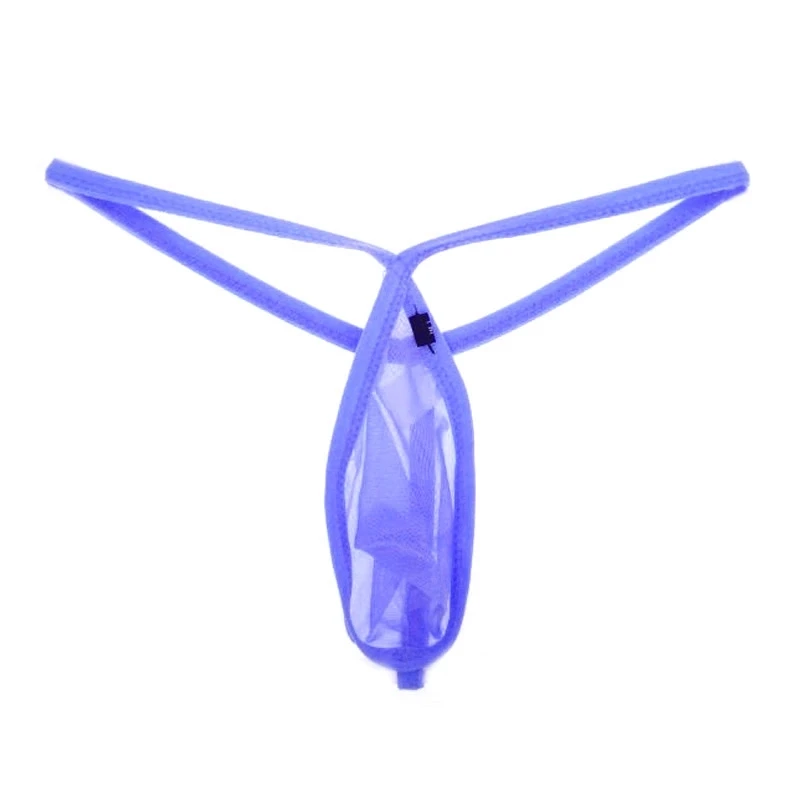 
Mens Mesh Thongs Penis Pouch Translucent Jockstraps G Strings Sexy Gay Men Underwear Fashion Design 