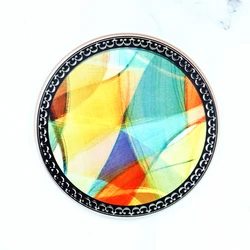 Tea Coffee Beer Magnetic Cork Cup Mats Pads and Placemat Coaster Ceramic OEM Custom Round Cute Home Decoration Everyday Support