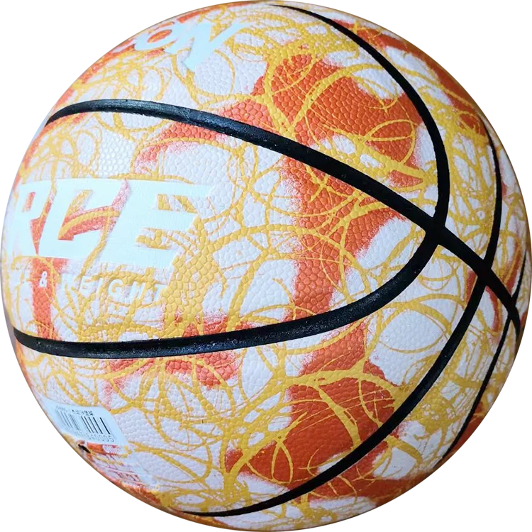 High Quality PVC Basket Ball Indoor/Outdoor Laminated Basketball Size 7 For Training