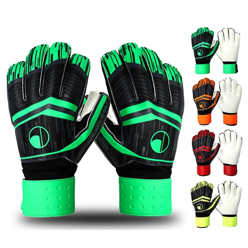 Professional Sports Equipment Non-slip Adult Training Male Wear-resistan Breathable Football Soccer Goalkeeper Gloves