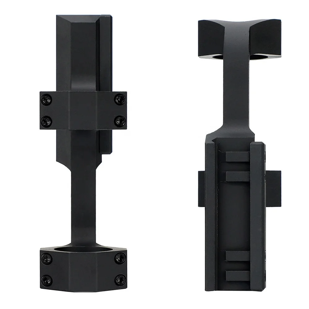 Ohhunt Medium Profile Black Scope Mount 30MM Tactical Sights Rings Fit 20mm Mount Hunting Accessories