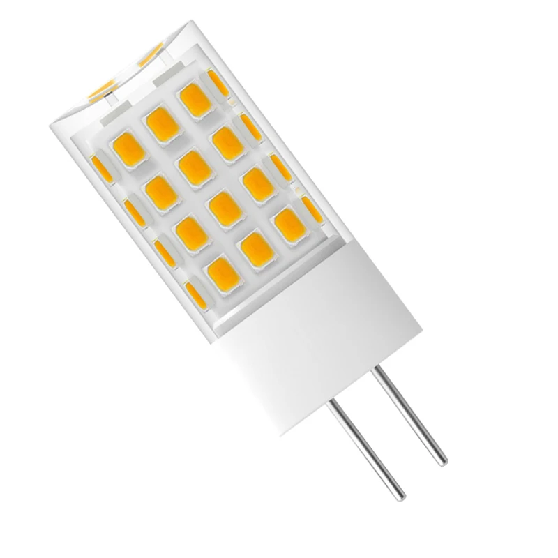 New products ceramic body AC/DC12V 650lm g4 6w gy6.35 led bulb