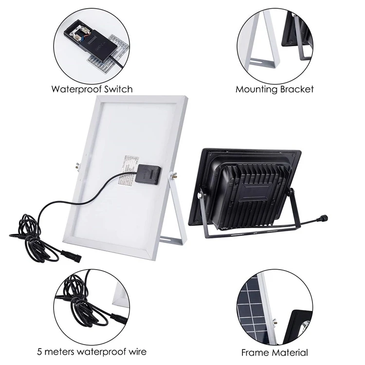 
Good performance automatic LED Solar Flood Light 40w 80w 150w 300w 400w 