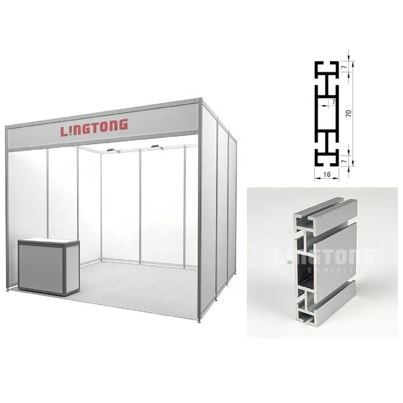 Z160 (20) High Quality Aluminum Extrusion Beam For Shell Scheme Booth 3x3 Stand Trade Show Event Exhibition