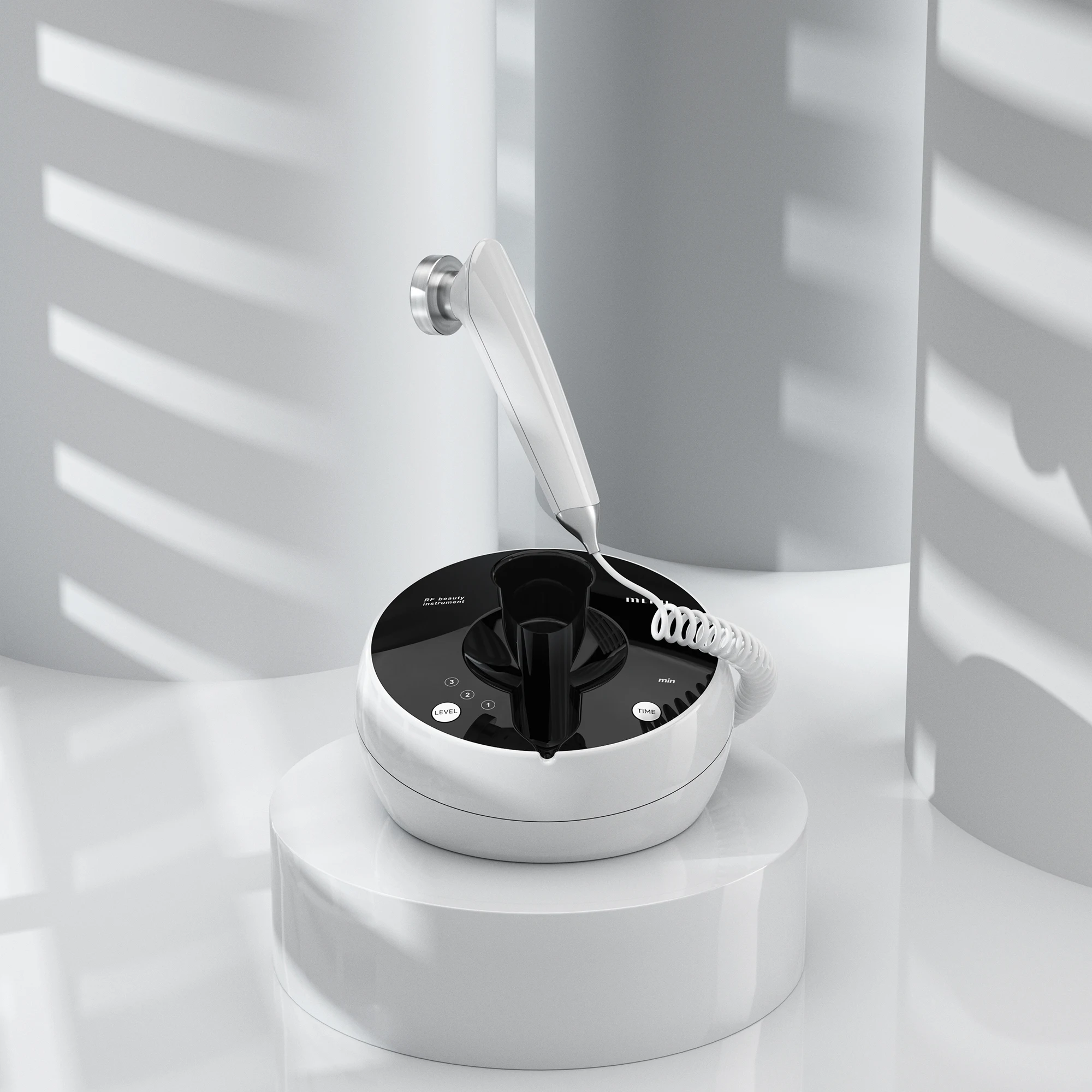 RF EMS Face Lifting Electric Massage Facial Beauty Device Home Use Plasma LED Light Therapy Skin Clean Portable Equipment 50W