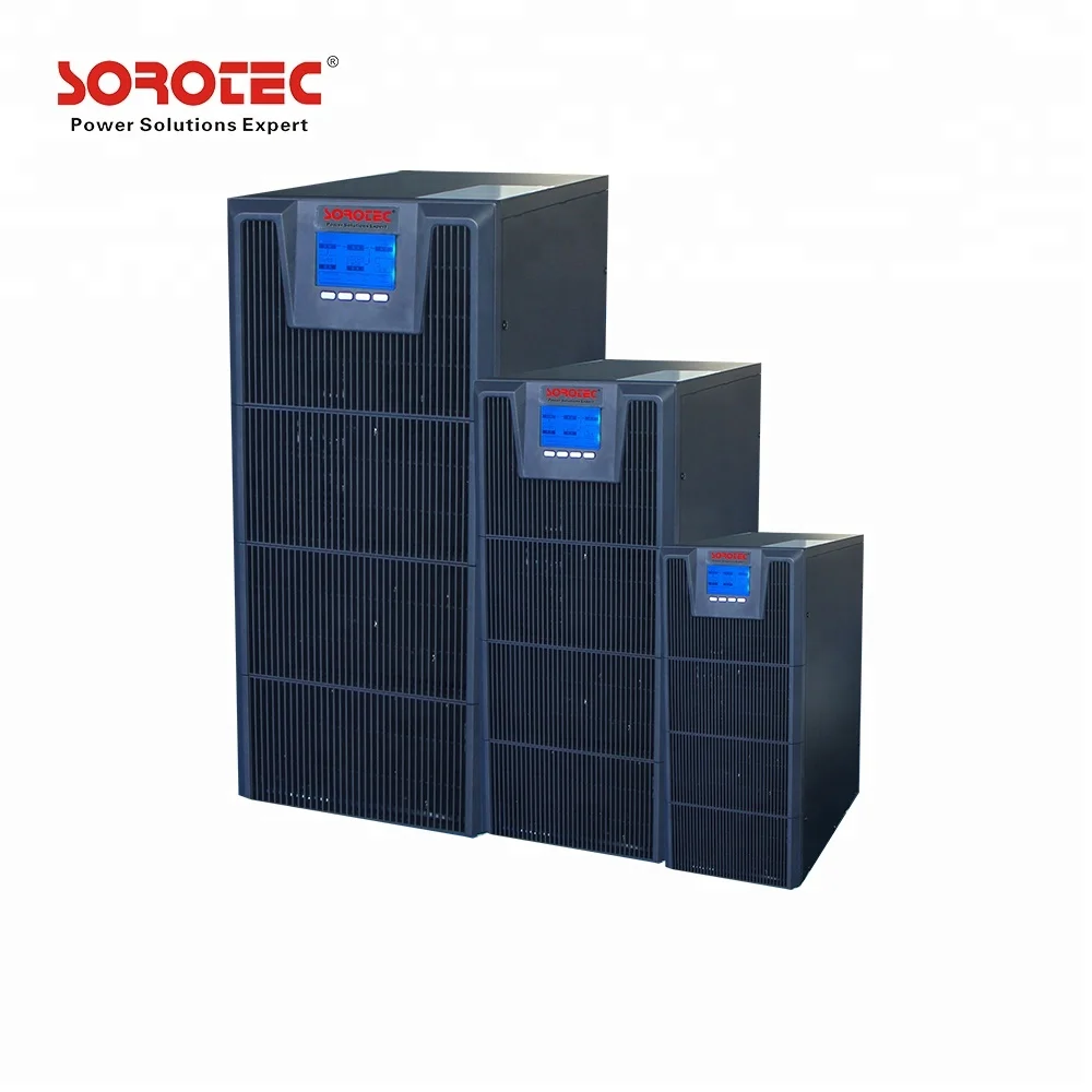 10KVA 220V High Frequency Uninterrupted Power Supply  Online UPS  HP9116C 10KT Series Long Back Up