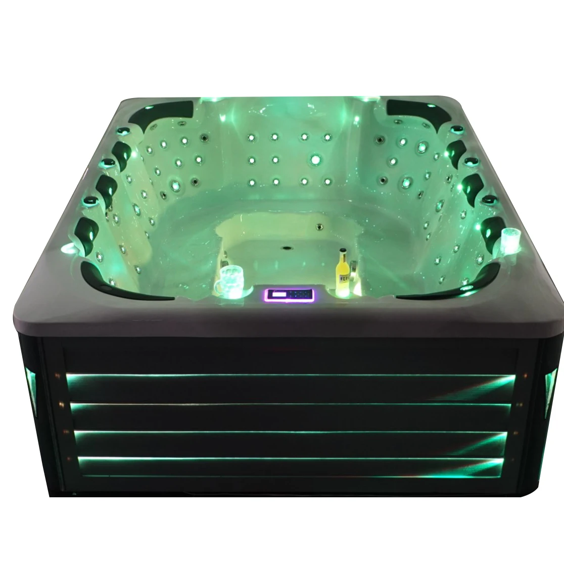 Luxury 12 person hot tub spa pool outdoor whirlpool tub 3110x2310x890mm