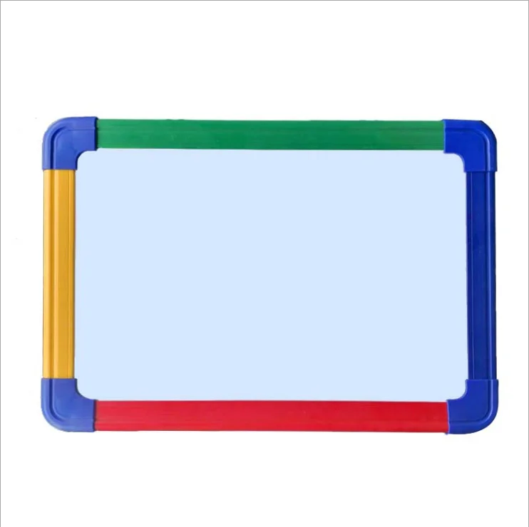 Strong Colored Frame Two-sided Magnetic Dry Erase White Board Lap A1 A2 A3 A4 Whiteboard