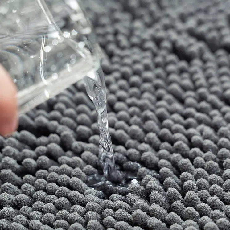 Door Mat And Rugs Chenille Bath Mat Toilet Carpet For Bathroom Rug Kitchen Carpets Bedroom Floor