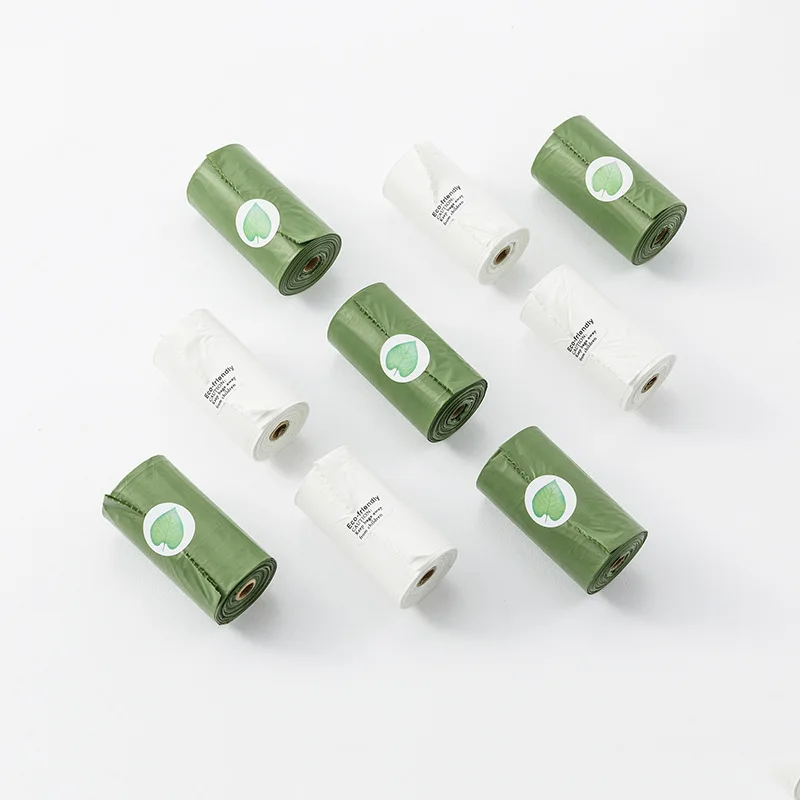 Custom multi-Color disposable biodegradable PET waste earth rate dog poop bags